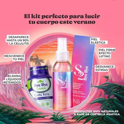 Compra 2 y llévate 1 de regalo 😍! - Kit Bye Bye Celulitis™